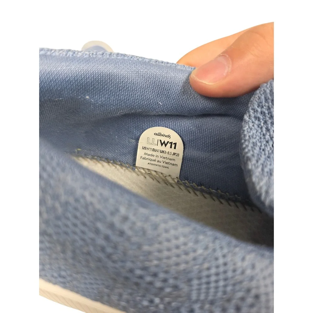 Allbirds Lounger Lifte Women 11 Hanami Blue Sustainable Slip On Walking Sneakers